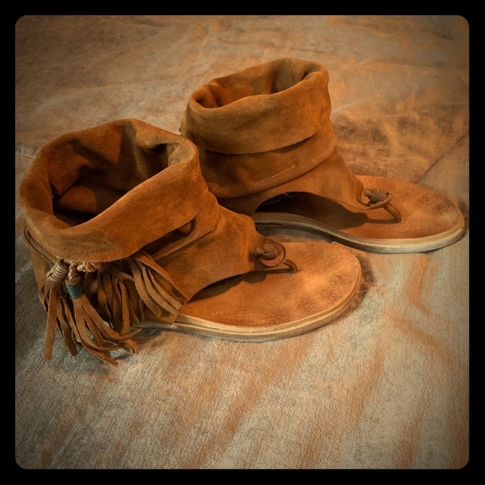 Free People tribal sandals